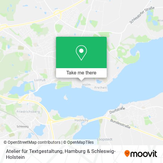 Atelier für Textgestaltung map