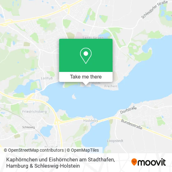 Карта Kaphörnchen und Eishörnchen am Stadthafen