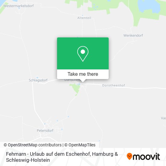 Fehmarn - Urlaub auf dem Eschenhof map