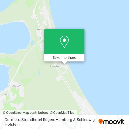 Dormero Strandhotel Rügen map