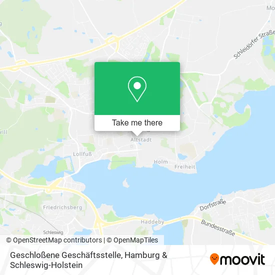 Карта Geschloßene Geschäftsstelle