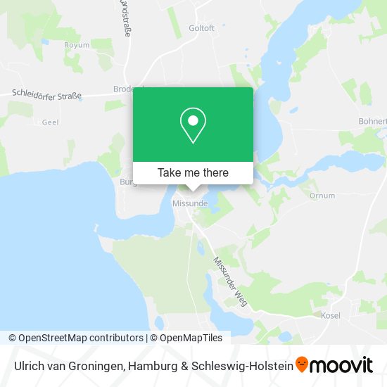 Ulrich van Groningen map