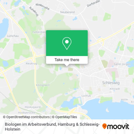 Biologen im Arbeitsverbund map