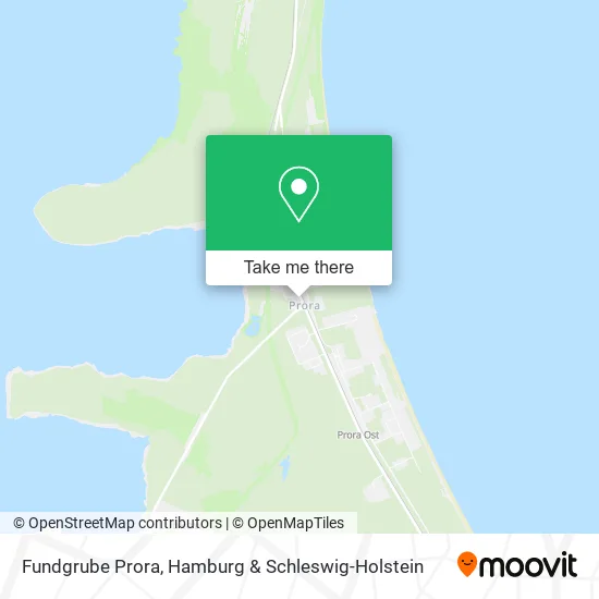 Карта Fundgrube Prora