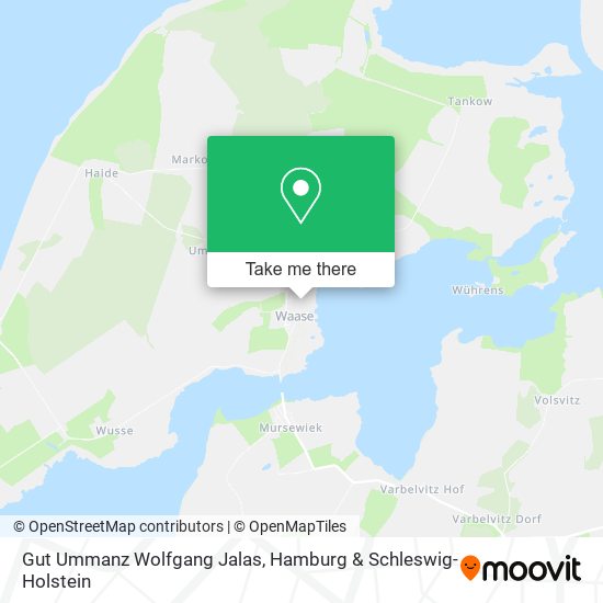 Gut Ummanz Wolfgang Jalas map