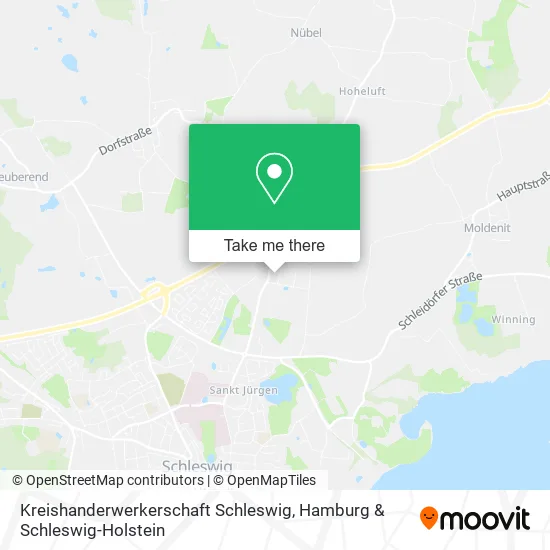 Карта Kreishanderwerkerschaft Schleswig