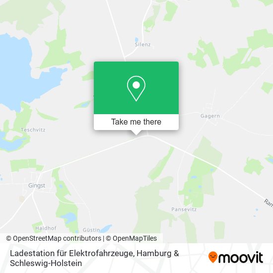 Ladestation für Elektrofahrzeuge map