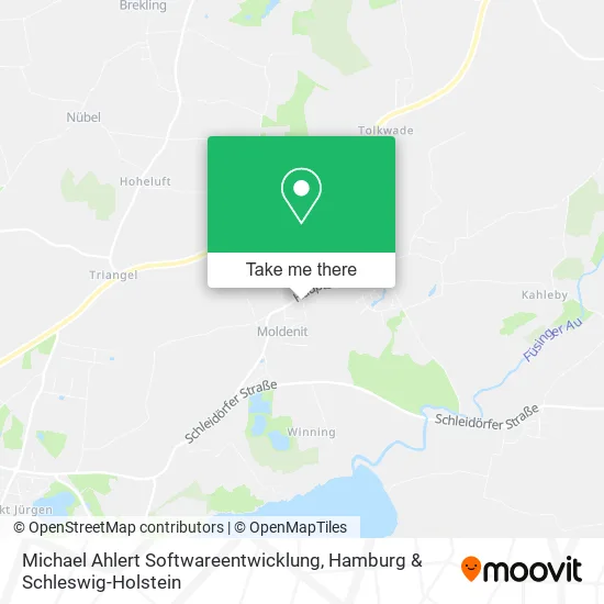 Карта Michael Ahlert Softwareentwicklung