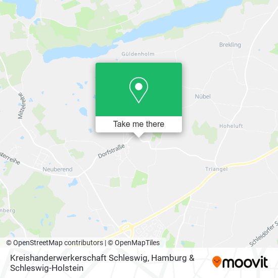 Kreishanderwerkerschaft Schleswig map