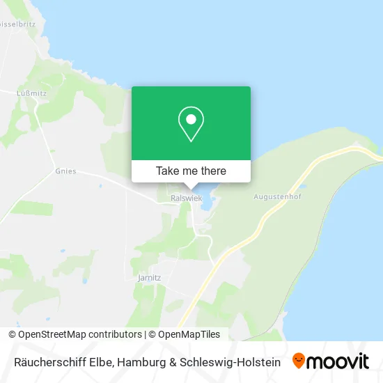 Карта Räucherschiff Elbe