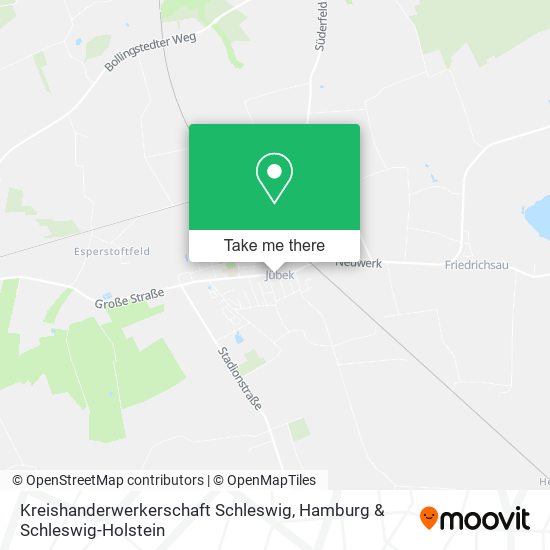 Kreishanderwerkerschaft Schleswig map
