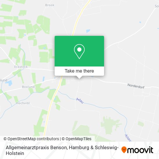 Allgemeinarztpraxis Benson map