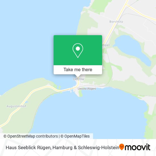 Haus Seeblick Rügen map