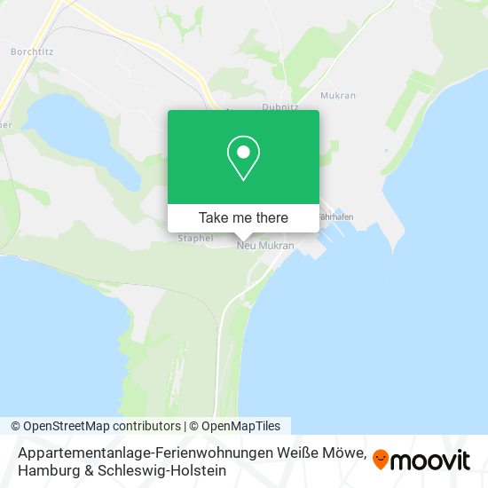 Appartementanlage-Ferienwohnungen Weiße Möwe map