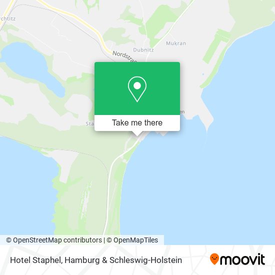 Hotel Staphel map