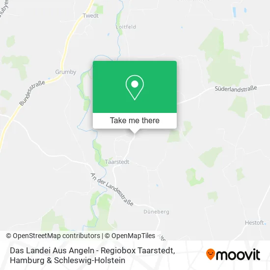 Карта Das Landei Aus Angeln - Regiobox Taarstedt