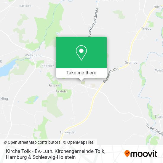 Kirche Tolk - Ev.-Luth. Kirchengemeinde Tolk map
