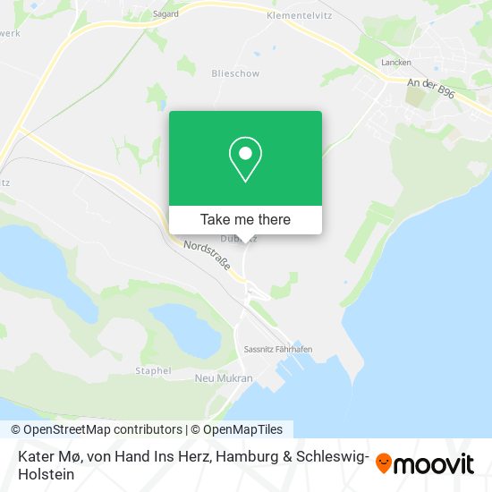 Kater Mø, von Hand Ins Herz map