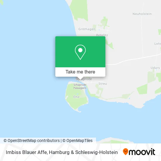 Карта Imbiss Blauer Affe