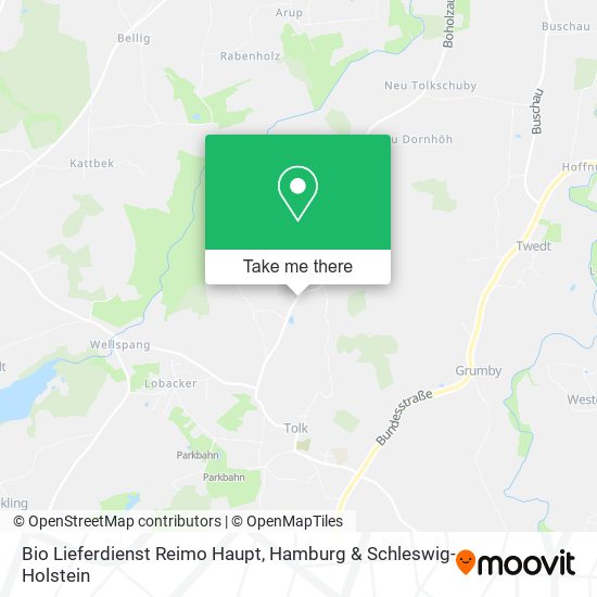 Bio Lieferdienst Reimo Haupt map