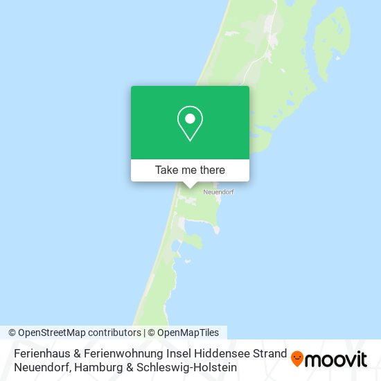 Карта Ferienhaus & Ferienwohnung Insel Hiddensee Strand Neuendorf