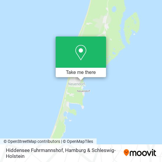 Карта Hiddensee Fuhrmannshof