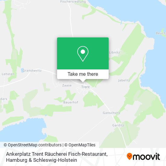 Ankerplatz Trent Räucherei Fisch-Restaurant map