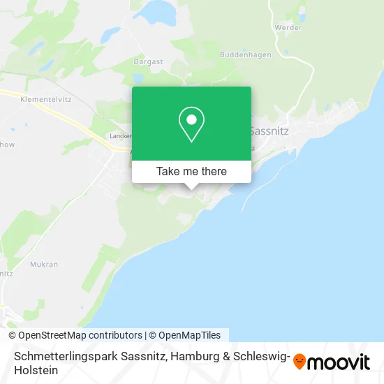Карта Schmetterlingspark Sassnitz