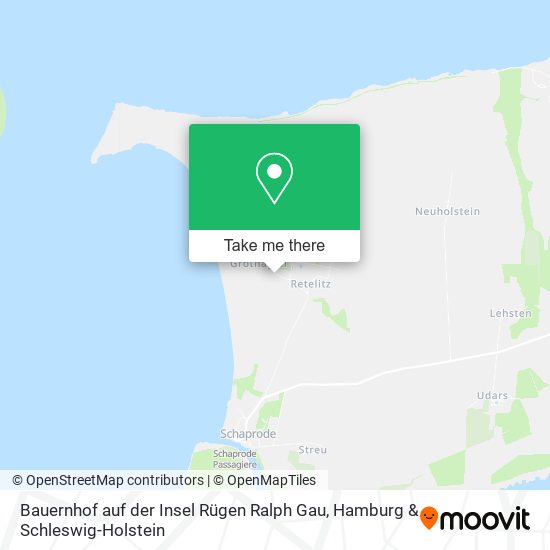 Bauernhof auf der Insel Rügen Ralph Gau map