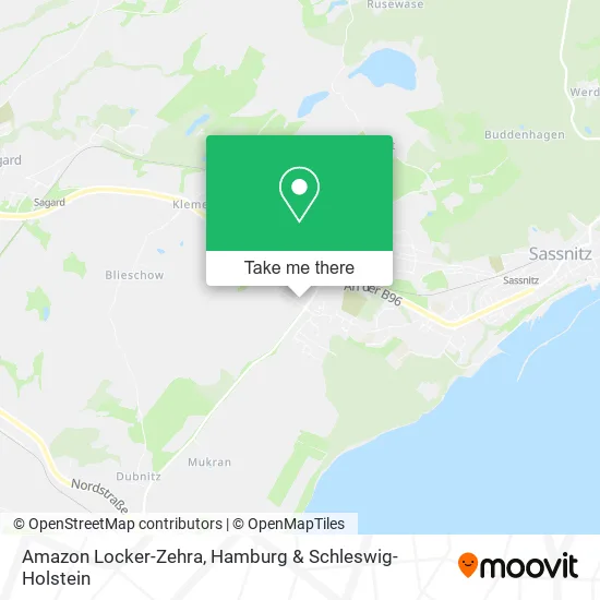 Карта Amazon Locker-Zehra