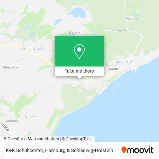 K+K Schuhcenter map