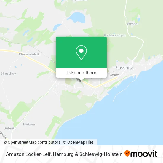 Карта Amazon Locker-Leif