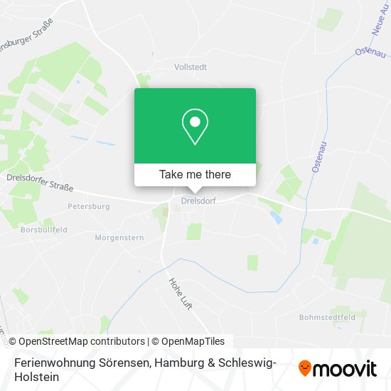 Ferienwohnung Sörensen map