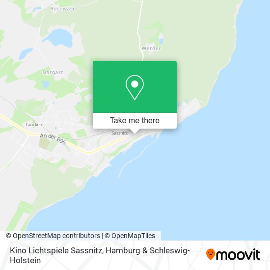 Kino Lichtspiele Sassnitz map