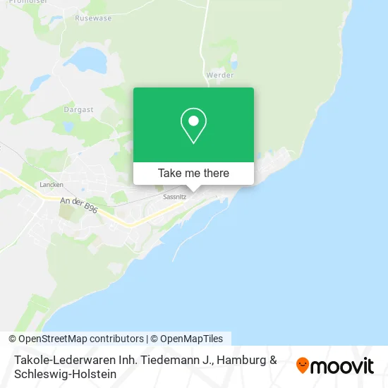 Карта Takole-Lederwaren Inh. Tiedemann J.