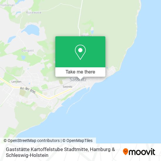 Gaststätte Kartoffelstube Stadtmitte map