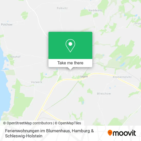 Карта Ferienwohnungen im Blumenhaus