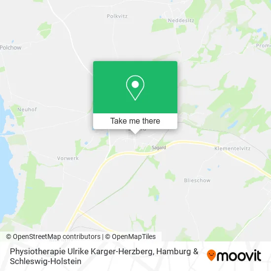 Карта Physiotherapie Ulrike Karger-Herzberg