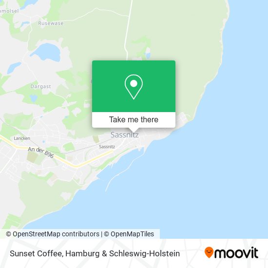 Sunset Coffee map