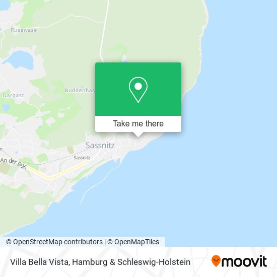 Villa Bella Vista map