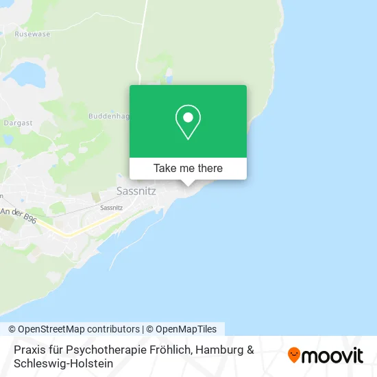 Карта Praxis für Psychotherapie Fröhlich