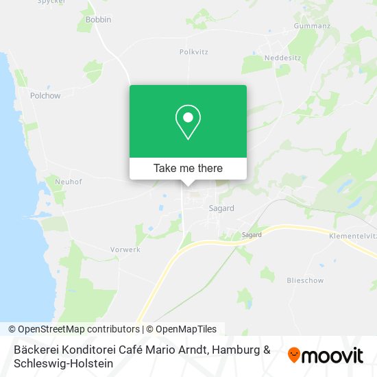 Bäckerei Konditorei Café Mario Arndt map