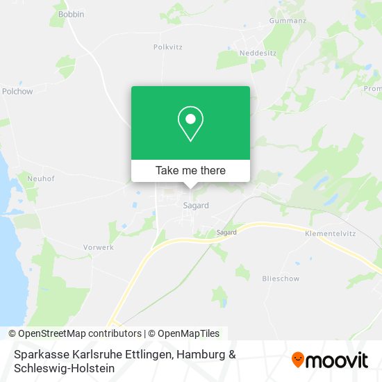 Sparkasse Karlsruhe Ettlingen map