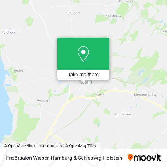 Frisörsalon Wieser map