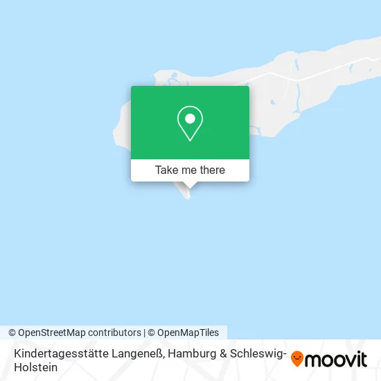 Карта Kindertagesstätte Langeneß