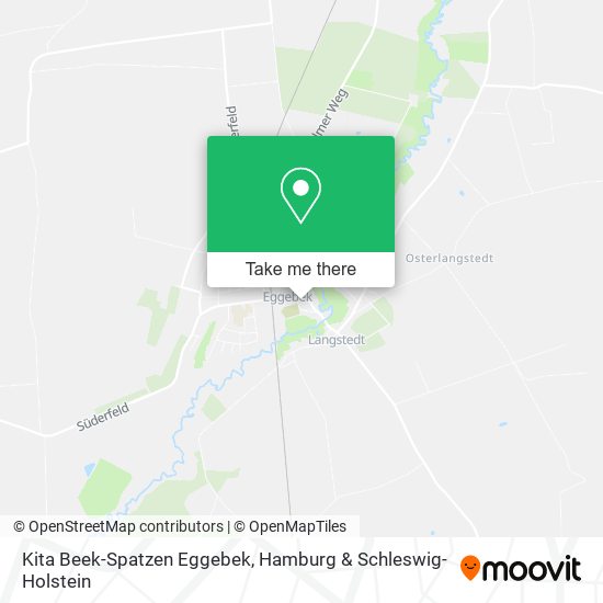 Kita Beek-Spatzen Eggebek map