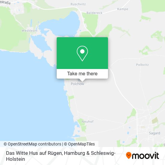Das Witte Hus auf Rügen map