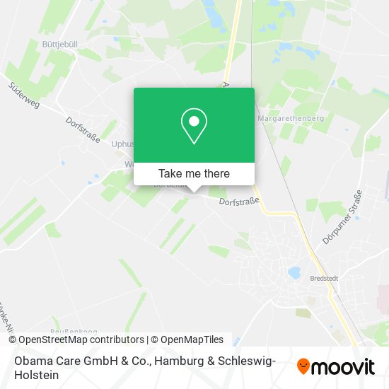 Obama Care GmbH & Co. map