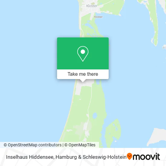 Карта Inselhaus Hiddensee
