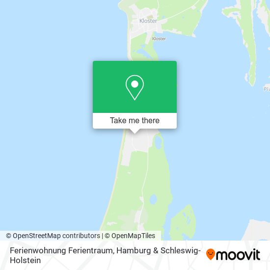 Ferienwohnung Ferientraum map